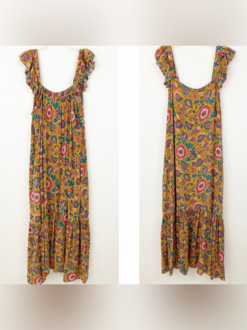HOUSE OF HARLOW
WOMENS JACKIE FLORAL
SQUARE NECKLINE
SLEEVELESS MAXI DRESS